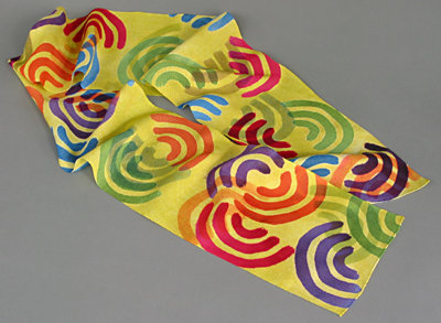 Half Bulls-Eye Scarf