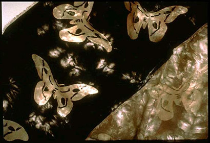 Moth Devor&eacute; Scarf